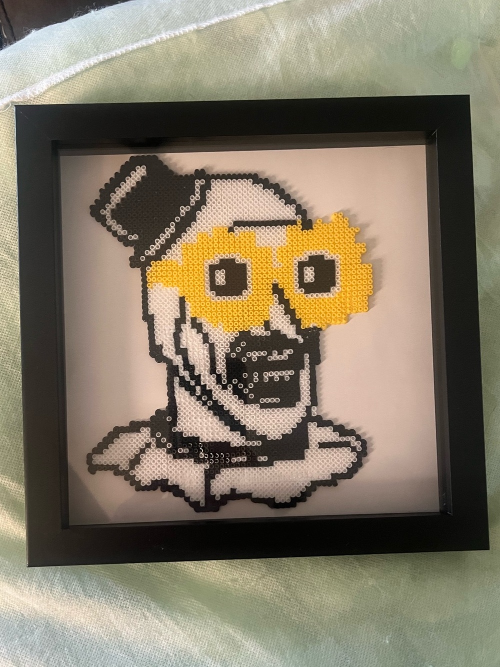 Art the Clown Hand-Made Perler Bead Art